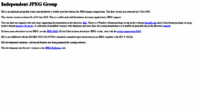 What Ijg.org website looked like in 2021 (3 years ago)