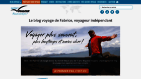 What Instinct-voyageur.fr website looked like in 2021 (3 years ago)