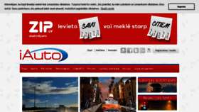 What Iauto.lv website looked like in 2021 (3 years ago)