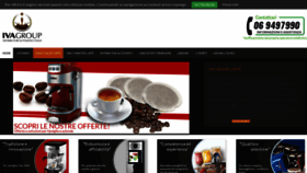 What Ivacaffegroup.it website looked like in 2021 (3 years ago)