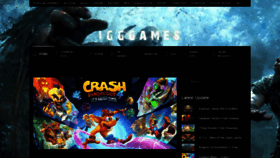 What Igg-games.com website looked like in 2021 (3 years ago)