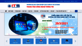 What Its.hufi.edu.vn website looked like in 2021 (3 years ago)