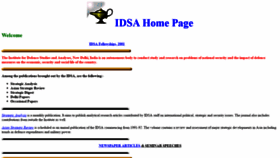 What Idsa-india.org website looked like in 2021 (3 years ago)