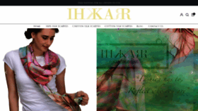 What Ihkar.com website looked like in 2021 (3 years ago)
