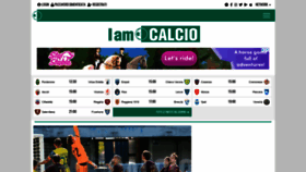 What Iamcalcio.it website looked like in 2021 (3 years ago)