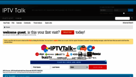 What Iptvtalk.net website looked like in 2021 (3 years ago)