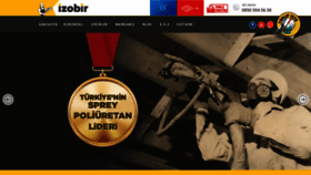 What Izobir.com website looked like in 2021 (3 years ago)