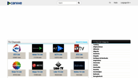What Icanlive.tv website looked like in 2021 (3 years ago)