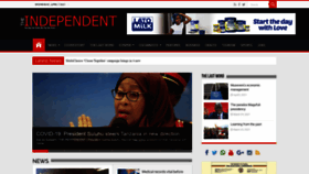 What Independent.co.ug website looked like in 2021 (3 years ago)