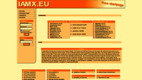 What Iamx.eu website looked like in 2021 (3 years ago)