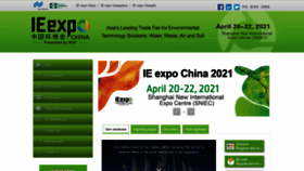 What Ie-expo.com website looked like in 2021 (3 years ago)