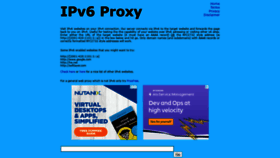 What Ipv6proxy.net website looked like in 2021 (3 years ago)
