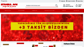 What Istanbulavm.com.tr website looked like in 2021 (3 years ago)