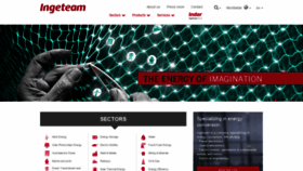 What Ingeteam.com website looked like in 2021 (3 years ago)