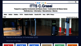 What Itisgrassi.it website looked like in 2021 (3 years ago)