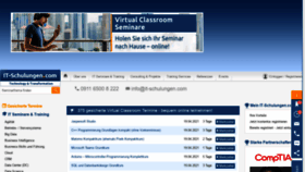 What It-schulungen.com website looked like in 2021 (3 years ago)