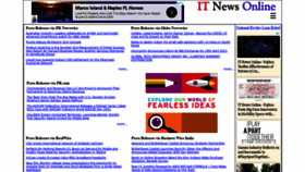 What Itnewsonline.com website looked like in 2021 (3 years ago)