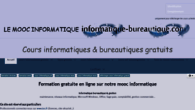 What Informatique-bureautique.com website looked like in 2021 (3 years ago)