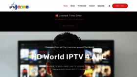 What Iptv4all.net website looked like in 2021 (3 years ago)