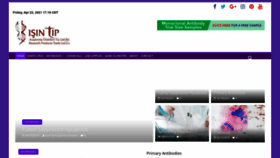 What Isin-tip.com website looked like in 2021 (3 years ago)