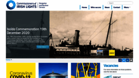 What Irishlights.ie website looked like in 2021 (4 years ago)