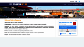 What Itaquera.net.br website looked like in 2021 (3 years ago)