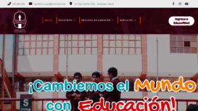 What Ieplatinoamericano.edu.pe website looked like in 2021 (3 years ago)