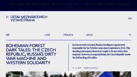 What Iir.cz website looked like in 2021 (2 years ago)