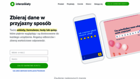What Interankiety.pl website looked like in 2021 (4 years ago)