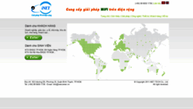 What Inetcenter.vn website looked like in 2021 (3 years ago)