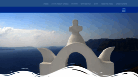 What In2greece.com website looked like in 2021 (3 years ago)