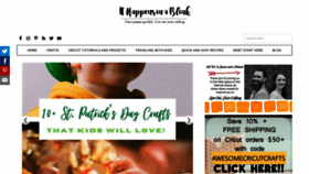 What Ithappensinablink.com website looked like in 2021 (4 years ago)