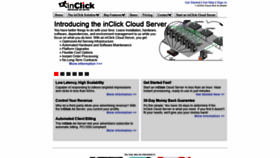 What Inclick.net website looked like in 2021 (2 years ago)