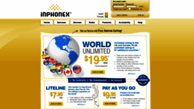 What Inphonex.com website looked like in 2021 (3 years ago)