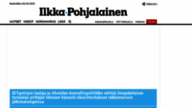 What Ilkka.fi website looked like in 2021 (2 years ago)