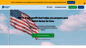 What Immigrationhelp.org website looked like in 2021 (3 years ago)