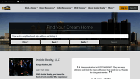What Insiderealty.com website looked like in 2021 (3 years ago)