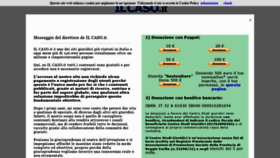 What Ilcaso.it website looked like in 2021 (2 years ago)