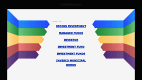 What Investo.com website looked like in 2021 (3 years ago)