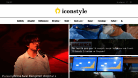 What Iconstyle.al website looked like in 2021 (3 years ago)