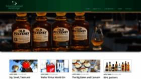 What Interbevgroup.com website looked like in 2021 (3 years ago)