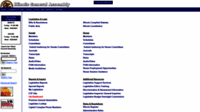 What Ilga.gov website looked like in 2021 (2 years ago)