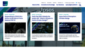 What Ipsos.com website looked like in 2021 (3 years ago)