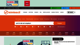 What Isimtescil.net website looked like in 2021 (2 years ago)
