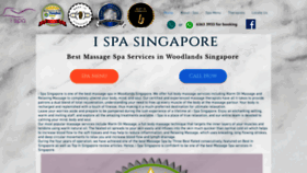 What Ispa.sg website looked like in 2021 (2 years ago)