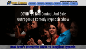 What Ihypnotize.ca website looked like in 2021 (3 years ago)