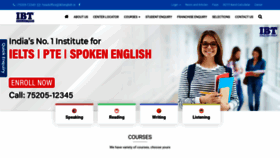 What Ibtenglish.in website looked like in 2021 (3 years ago)