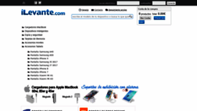 What Ilevante.com website looked like in 2021 (2 years ago)