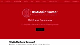 What Ibmmainframer.com website looked like in 2021 (2 years ago)