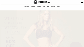 What Ishine365.com website looked like in 2021 (2 years ago)
